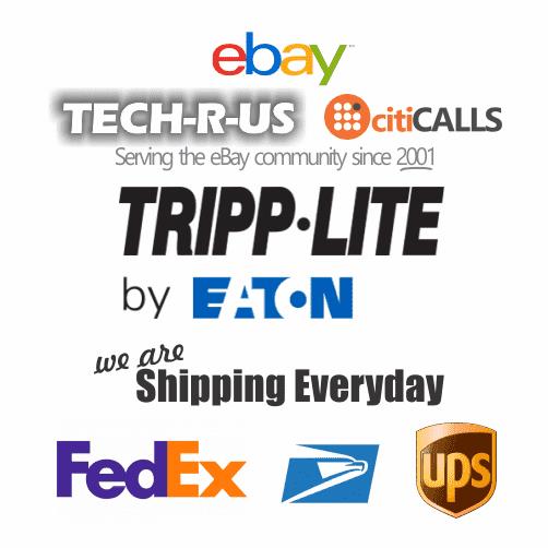 Tripp Lite SRXFAN3U 3U Rack Mount Server Cabinet 3 FANS Panel Airflow 210 CFM