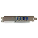 StarTech PEXUSB3S4V 4 Port PCI Express PCIe SuperSpeed USB 3.0 Controller Card