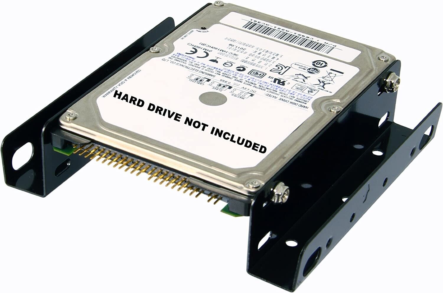 Sabrent ADP-BRKT 3.5" Bay to 2.5" Hard Drive Converter Kit for SATA IDE Drives