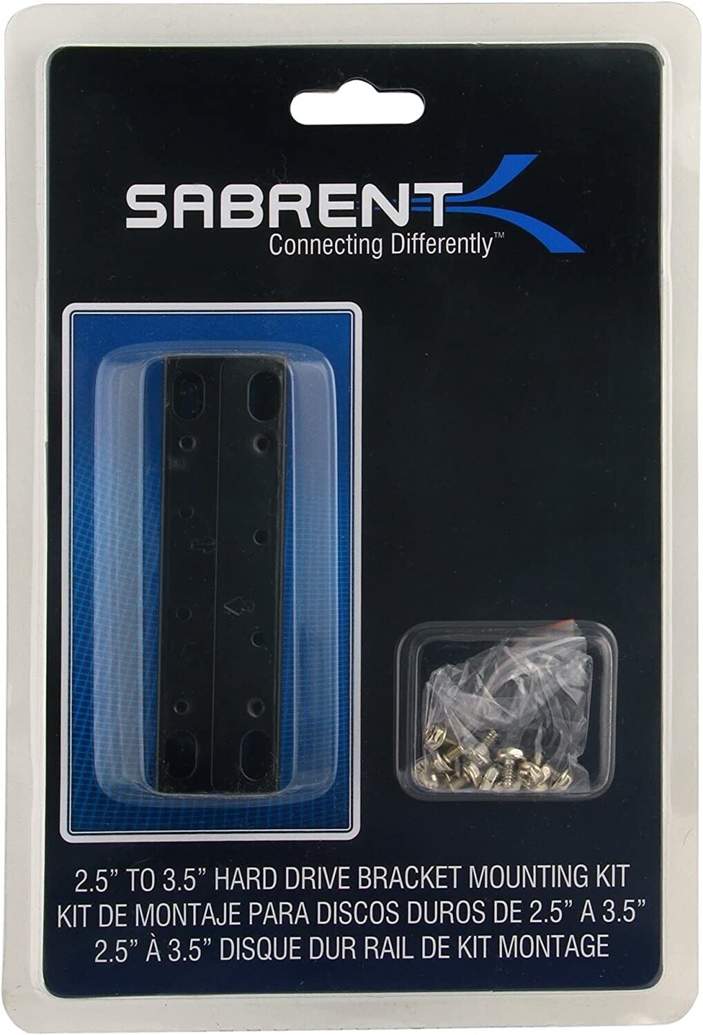 Sabrent ADP-BRKT 3.5" Bay to 2.5" Hard Drive Converter Kit for SATA IDE Drives