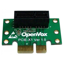 OpenVox ACC1002 PCIE PCI-E X1 PCI-Express Riser Card 1U 2U Slot Adapter