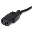 StarTech PXT1011410 10 ft 14 AWG Computer Power Cord - NEMA5-15P to C13