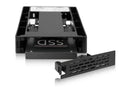 Icy Dock MB882SP-1S-3B EZConvert Lite Drive Bay Adapter Internal Black SAS SATA