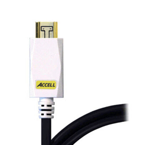 Accell AVGrip 2M (6Feet) B100C-007B HDMI AV Cable with Lock Connector Black