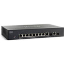 Cisco SF302-08PP-K9-NA SF302-08PP 8-Port 10/100 PoE+ Managed Switch 10 Ports