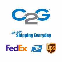 C2G 18962 HD15 VGA F/F Mini Gender Changer (Coupler) - 1 x HD-15 Female