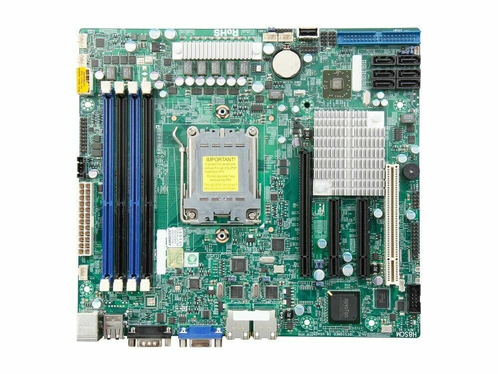 SUPERMICRO MBD-H8SCM Micro ATX Server Motherboard Socket C32 AMD SR5650