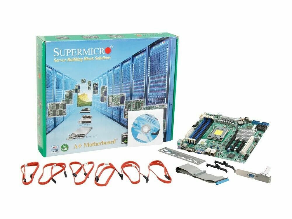 SUPERMICRO MBD-H8SCM Micro ATX Server Motherboard Socket C32 AMD SR5650