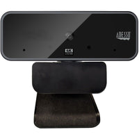 Adesso CyberTrack H6 Webcam - 8 Megapixel - 30 fps - Black - USB 2.0