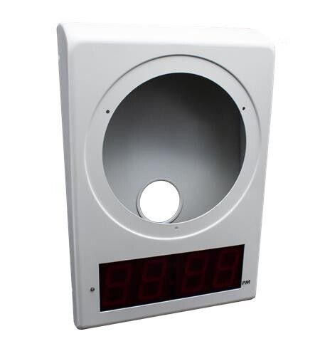 Cyberdata 011153 Wall Mount Clock Kit - Standard Color ? Gray White (RAL 9002)