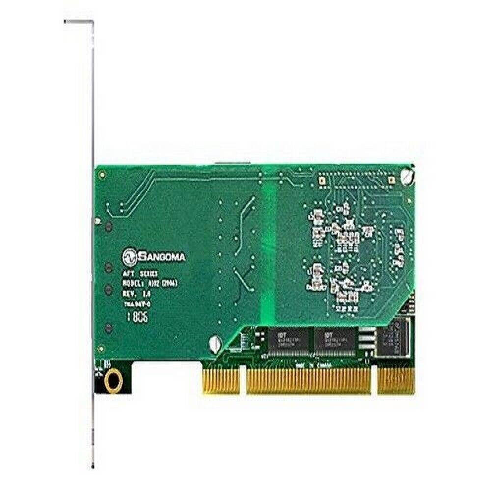 Sangoma A102D AFT Dual T1 E1 Data Streams PCI Asterisk Voice Card w/ EC Hardware