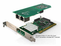 Sangoma A102 AFT Dual T1 E1 Data Streams PCI Asterisk Voice Card