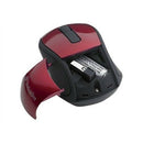 Verbatim 97540 Wireless Mini Travel Mouse Red - Radio Frequency - USB - 1600 dpi