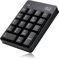 Adesso WKB-6010UB - Wireless Spill Resistant 18-Key Numeric Keypad -RF - USB