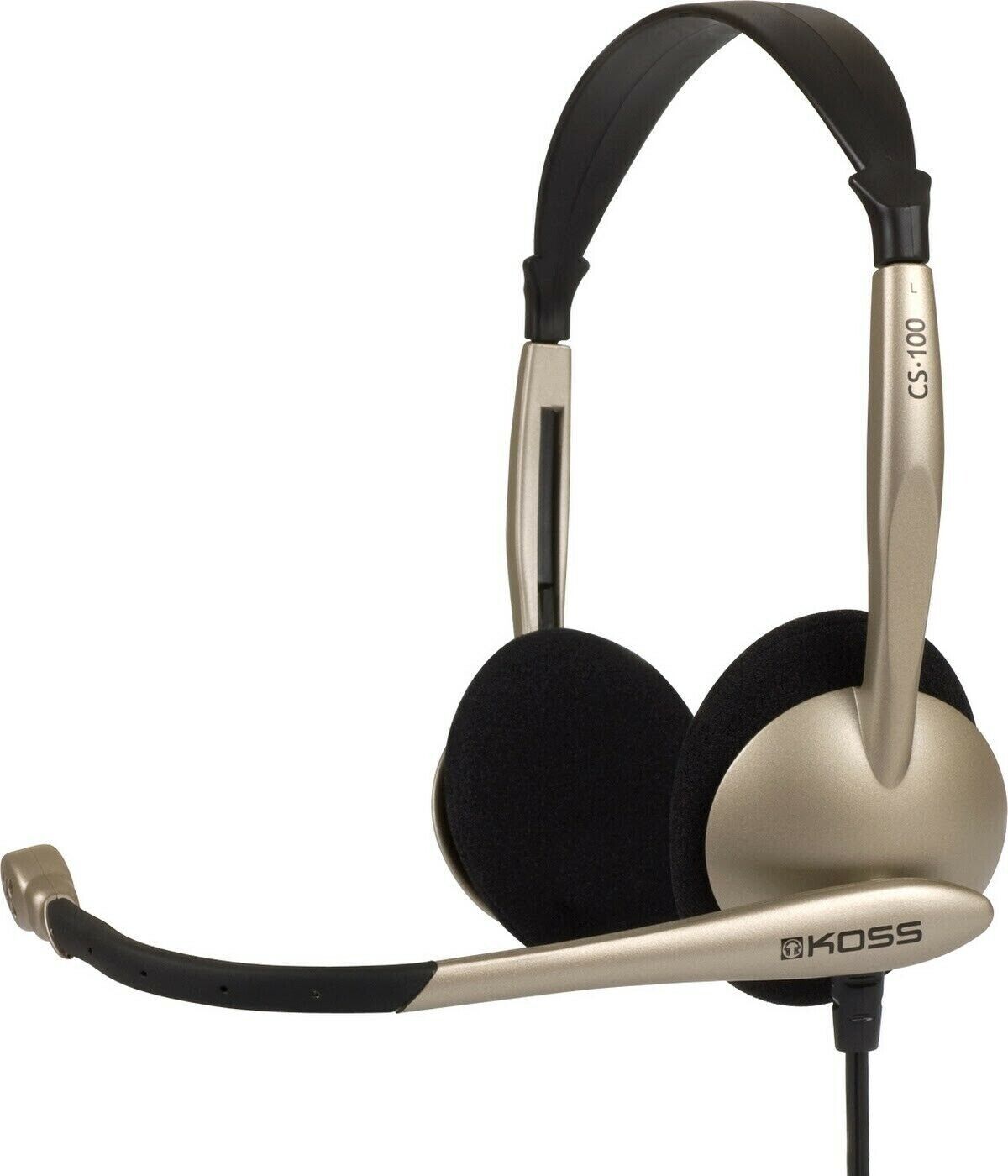 Koss CS100 Binaural Headset - Wired Connectivity - Stereo - Over-the-head