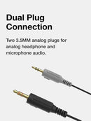 Koss CS100 Binaural Headset - Wired Connectivity - Stereo - Over-the-head