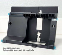 Polycom 2200-48843-003 Wall Mount VVX 450 LP Low Profile w Screws New Geniune
