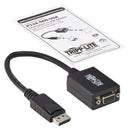 Tripp Lite P134-06N-VGA 6in DisplayPort to VGA Adapter Active Converter DP