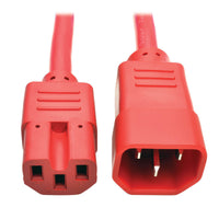 Tripp Lite P018-006-ARD 6FT Heavy Duty Power Extension Cord Cable 15A 14AWG RED