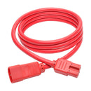 Tripp Lite P018-006-ARD 6FT Heavy Duty Power Extension Cord Cable 15A 14AWG RED