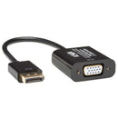 Tripp Lite P134-06N-VGA-V2 6IN DisplayPort 1.2 to VGA Adapter Active Converter