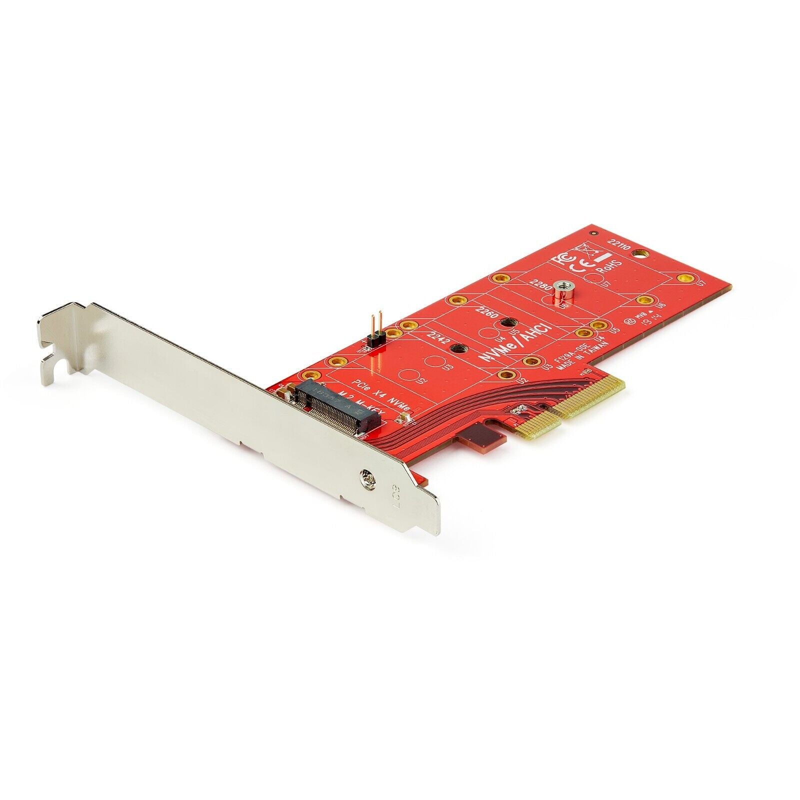 StarTech PEX4M2E1 x4 PCI Express to M.2 PCIe SSD Adapter - M.2 NGFF SSD (NVMe or