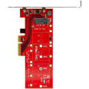 StarTech PEX4M2E1 x4 PCI Express to M.2 PCIe SSD Adapter - M.2 NGFF SSD (NVMe or