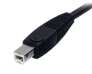 StarTech DP4N1USB6 6 ft 4-in-1 USB DisplayPort KVM Switch Cable - DisplayPort