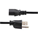 StarTech PXT101146 6ft(1.8m) Heavy Duty Power Cord, NEMA 5-15P to C13, 15A 125V