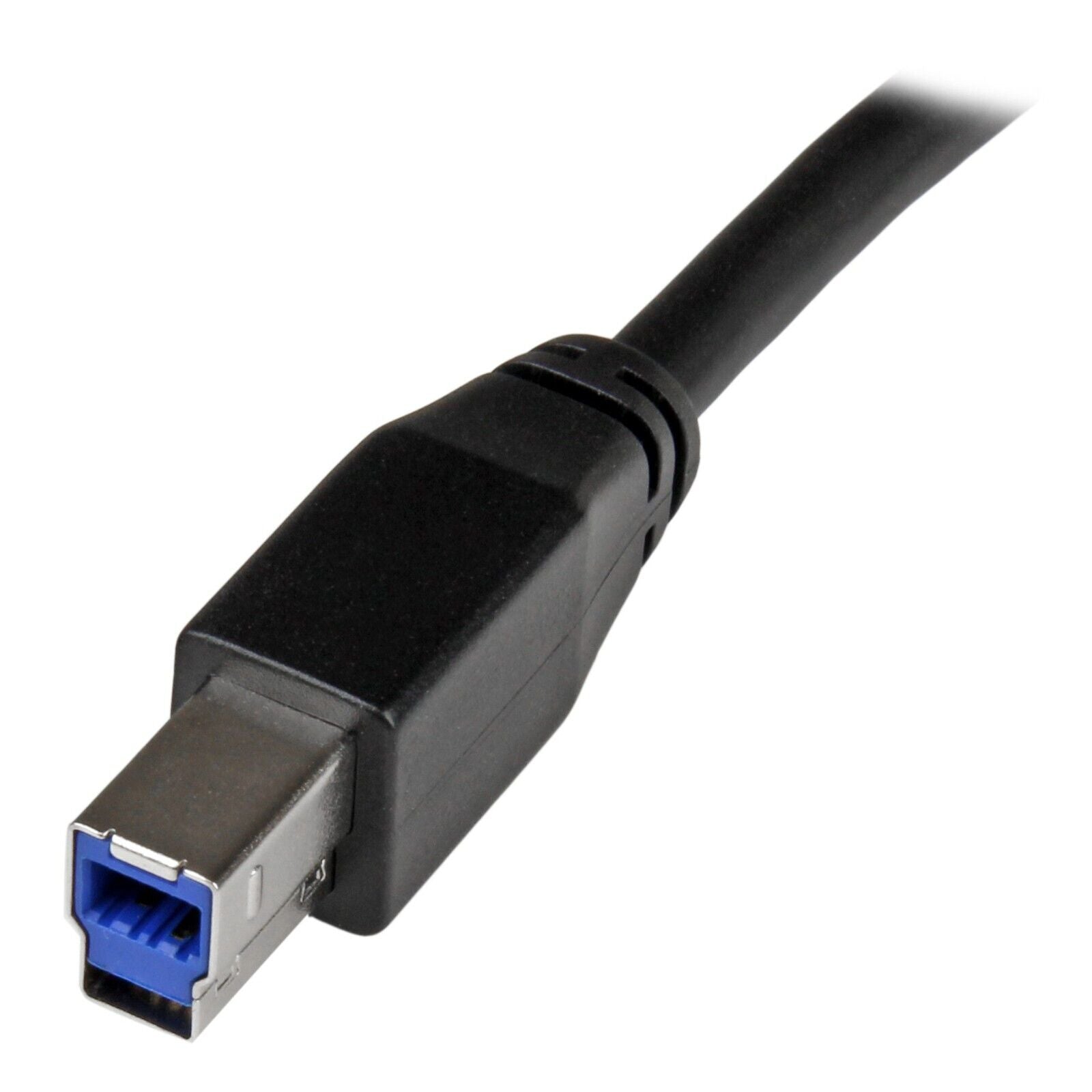 StarTech USB3SAB5M 5m 15 ft Active USB 3.0 USB-A to USB-B Cable - M/M - USB A to