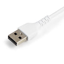 StarTech RUSBLTMM30CMW 12inch/30cm Durable White USB-A to Lightning Cable Rugged