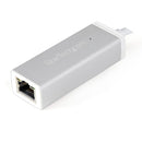 StarTech US1GC30A USB-C to Gigabit Ethernet Adapter Aluminum Thunderbolt 3