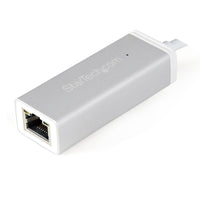 StarTech US1GC30A USB-C to Gigabit Ethernet Adapter Aluminum Thunderbolt 3