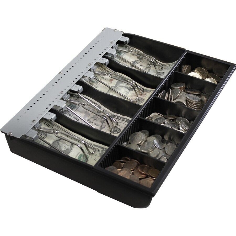 Adesso MRP-13CD 13" POS Cash Drawer With Removable Cash Tray - 4 Bill - 5 Coin