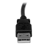 StarTech USBAB2MR 2m USB 2.0 A to Right Angle B Cable - M/M - Black