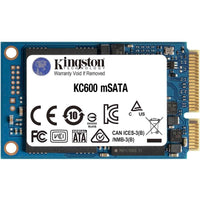 Kingston SKC600MS/256G KC600 256 GB Solid State Drive - mSATA Internal - SATA