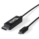 Plugable USBC-DP USB C to DisplayPort Adapter - 6ft (1.8m) Adapter Cable