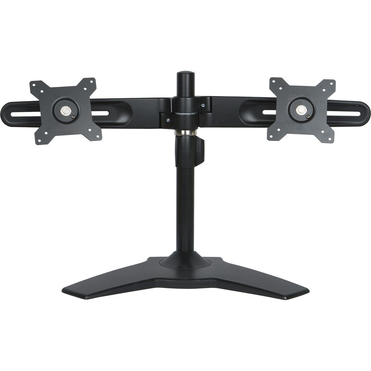 Planar 997-5253-00 AS2 Black Dual Monitor Stand - Up to 66lb - Up to 24" LCD