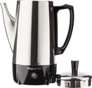 Presto 02822 Brewer - 500 W - 6 Cup(s) - Multi-serve - Stainless Steel Body