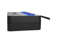 Sabrent HB-UMP3 4-Port USB 3.0 Hub With Power Adapter - USB - External - 4 USB