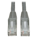 Tripp Lite N201-007-GY 7FR Cat6 Gigabit Snagless Molded Patch Cable RJ45 MM Gray