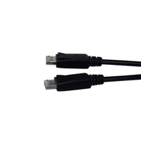 V7 V7DP2DP-03M-BLK-1E Black Video DisplayPort Male to DisplayPort Male 3 Meters