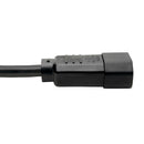 Tripp Lite P018-010 10FT Heavy Duty Computer Power Extension Cord 15A 14AWG BLK