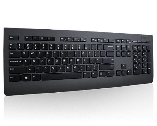 Lenovo 4X30H56841 Professional Wireless Keyboard - RF - USB Interface Multimedia