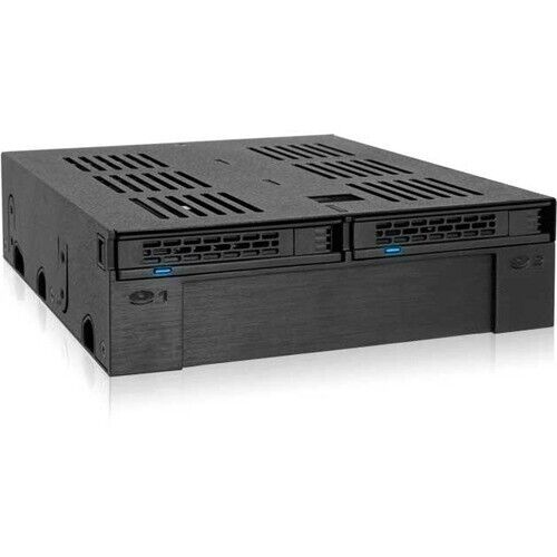 Icy Dock MB322SP-B ExpressCage Drive Enclosure for 5.25" - Serial ATA Host