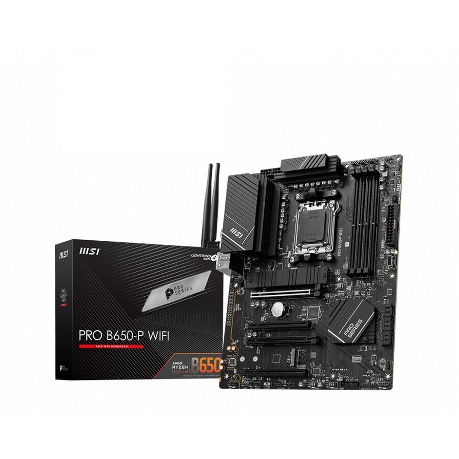 MSI B650PWIFI B650-P WIFI Desktop Motherboard - AMD B650 Chipset - Socket AM5