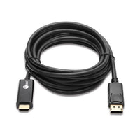 SIIG CB-DP1R12-S1 DisplayPort 1.2 to HDMI 10ft Cable 4K/30Hz - 10 ft DisplayPort