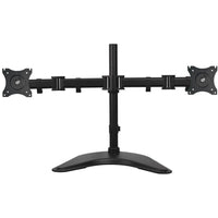 SIIG CE-MT1U12-S1 Articulated Freestanding Dual Monitor Desk Stand - 13"-27"