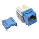 Tripp Lite N238-001-BL CAT6 CAT5 110 Style Punch down Keystone Jack RJ45 Blue