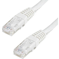 StarTech C6PATCH1WH 1ft CAT6 Ethernet Cable - White Molded Gigabit - 100W PoE